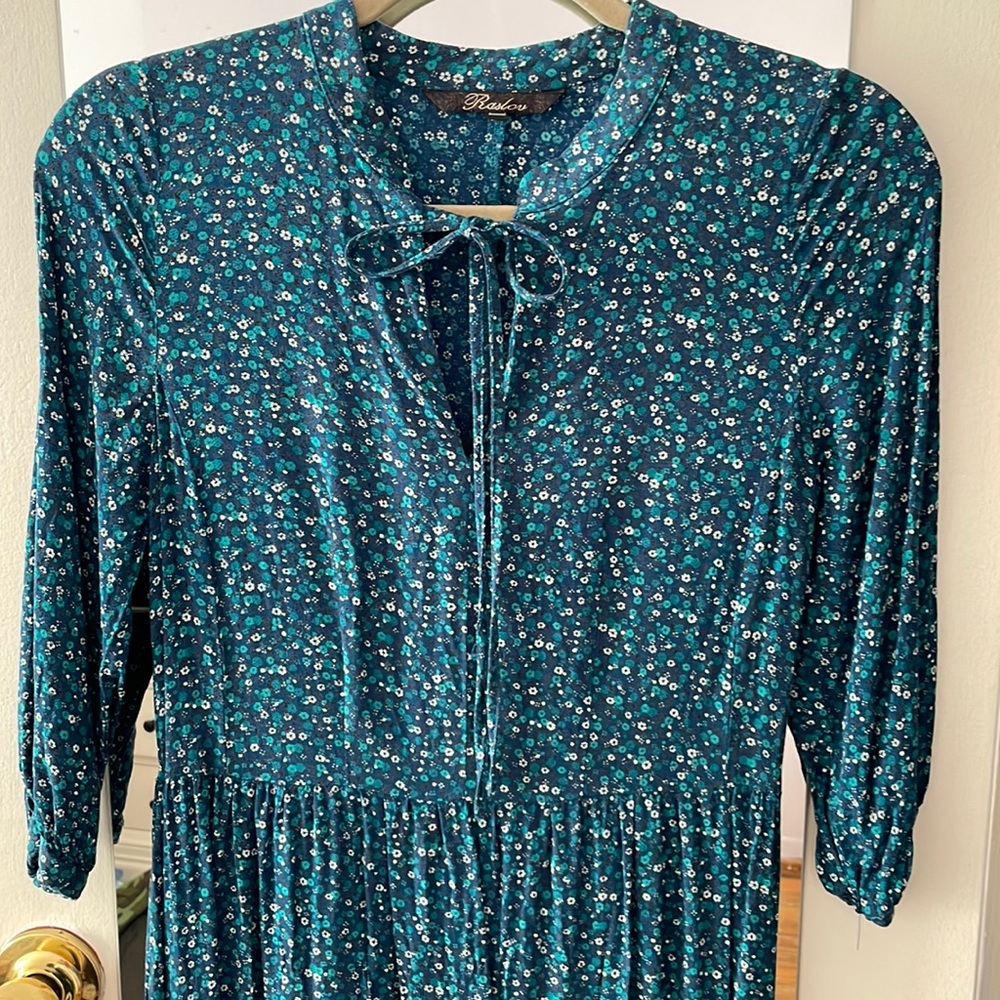 Maxi Floral Print Dress